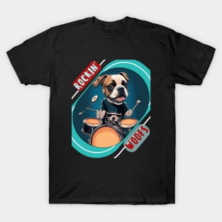 Rockin' Dog: "Rockin' Woofs" T-Shirt